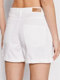 ONLY Γυναίκες Τζιν Σορτς Τζιν σορτσάκια Vega 15230571 Λευκό Mom Fit -Φτηνός Only Κατάστημα unnamed file 1838