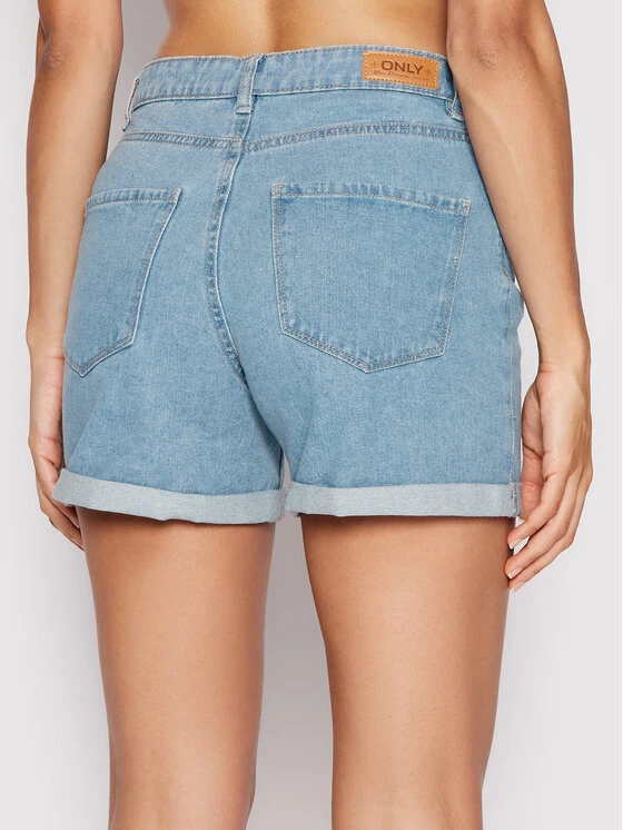 ONLY Γυναίκες Τζιν Σορτς Τζιν σορτσάκια Vega 15230571 Μπλε Regular Fit 5 ONLY Γυναίκες Τζιν Σορτς Τζιν σορτσάκια Vega 15230571 Μπλε Regular Fit - Image 3