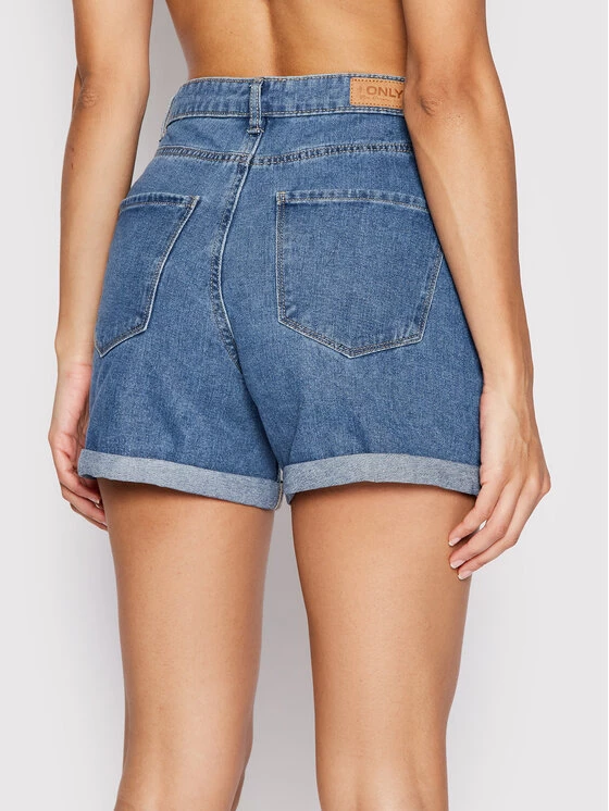 ONLY Γυναίκες Τζιν Σορτς Τζιν σορτσάκια Vega 15230571 Μπλε Regular Fit 5 ONLY Γυναίκες Τζιν Σορτς Τζιν σορτσάκια Vega 15230571 Μπλε Regular Fit - Image 3