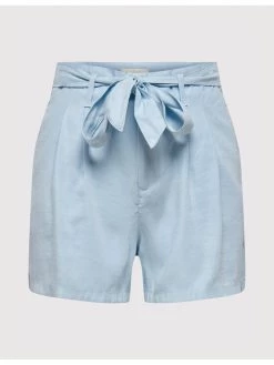 ONLY Γυναίκες Υφασμάτινα Σορτς Σορτς υφασμάτινο Mago 15227658 Μπλε Regular Fit