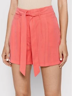 ONLY Γυναίκες Υφασμάτινα Σορτς Σορτς υφασμάτινο Mago 15227658 Ροζ Regular Fit