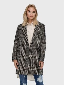 ONLY Γυναίκες Μεταβατικά Παλτά Παλτό μεταβατικό Selena 15228694 Καφέ Regular Fit