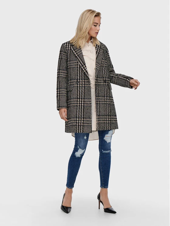 ONLY Γυναίκες Μεταβατικά Παλτά Παλτό μεταβατικό Selena 15228694 Καφέ Regular Fit 4 ONLY Γυναίκες Μεταβατικά Παλτά Παλτό μεταβατικό Selena 15228694 Καφέ Regular Fit - Image 2