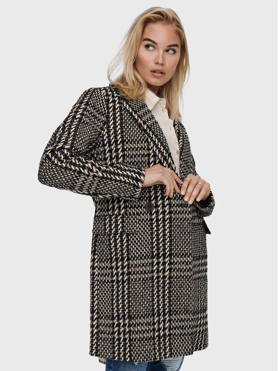 ONLY Γυναίκες Μεταβατικά Παλτά Παλτό μεταβατικό Selena 15228694 Καφέ Regular Fit 6 ONLY Γυναίκες Μεταβατικά Παλτά Παλτό μεταβατικό Selena 15228694 Καφέ Regular Fit - Image 4