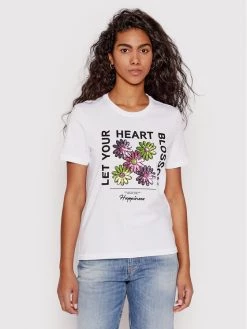 ONLY Γυναίκες T-shirts T-Shirt Kita 15259095 Λευκό Regular Fit