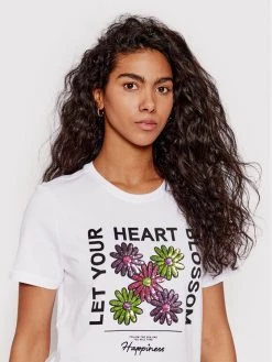 ONLY Γυναίκες T-shirts T-Shirt Kita 15259095 Λευκό Regular Fit -Φτηνός Only Κατάστημα unnamed file 1935