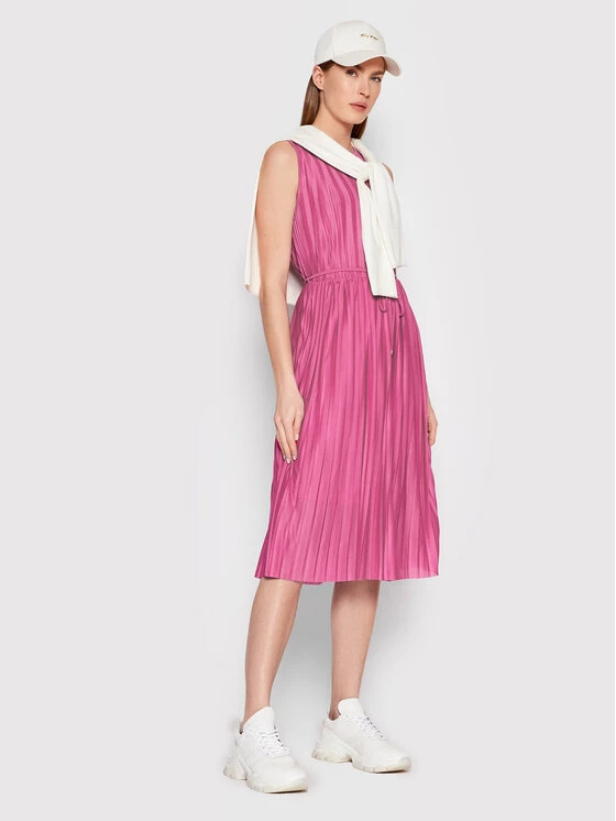 ONLY Γυναίκες Καλοκαιρινά Φορέματα Φόρεμα καθημερινό Elema 15201887 Ροζ Regular Fit 4 ONLY Γυναίκες Καλοκαιρινά Φορέματα Φόρεμα καθημερινό Elema 15201887 Ροζ Regular Fit - Image 2