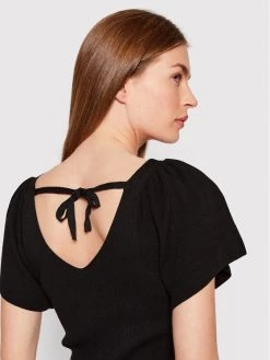 ONLY Γυναίκες Πλεκτά Φορέματα Φόρεμα υφασμάτινο Leelo 15268705 Μαύρο Regular Fit -Φτηνός Only Κατάστημα unnamed file 1960