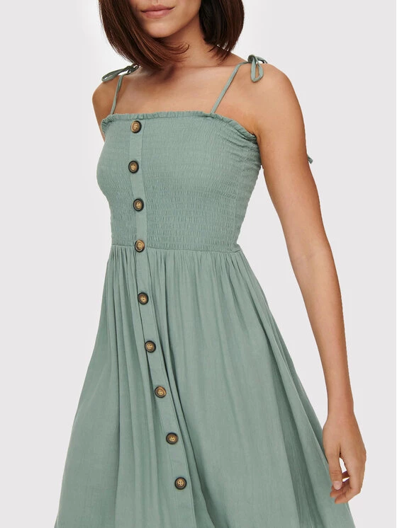 ONLY Γυναίκες Καλοκαιρινά Φορέματα Φόρεμα καλοκαιρινό Annika 15193884 Πράσινο Slim Fit 6 ONLY Γυναίκες Καλοκαιρινά Φορέματα Φόρεμα καλοκαιρινό Annika 15193884 Πράσινο Slim Fit - Image 4