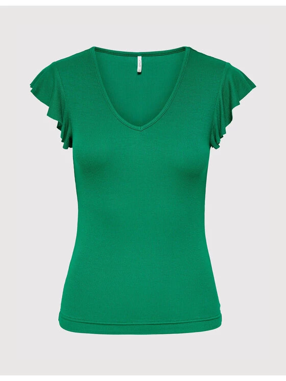 ONLY Γυναίκες Μπλουζάκια Μπλουζάκι Belia 15227187 Πράσινο Regular Fit 3 ONLY Γυναίκες Μπλουζάκια Μπλουζάκι Belia 15227187 Πράσινο Regular Fit