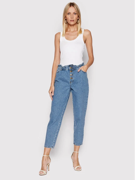 ONLY Γυναίκες Boyfriends Τζιν Cuba 15231087 Μπλε Slouchy Fit 4 ONLY Γυναίκες Boyfriends Τζιν Cuba 15231087 Μπλε Slouchy Fit - Image 2