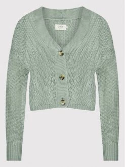 ONLY Γυναίκες Ζακέτες Ζακέτα Carol 15211521 Πράσινο Relaxed Fit -Φτηνός Only Κατάστημα unnamed file 2049