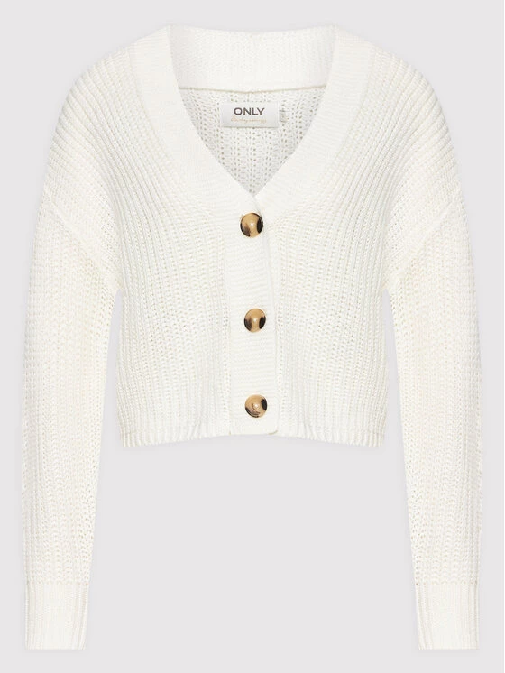 ONLY Γυναίκες Ζακέτες Ζακέτα Carol 15211521 Λευκό Relaxed Fit 7 ONLY Γυναίκες Ζακέτες Ζακέτα Carol 15211521 Λευκό Relaxed Fit - Image 5