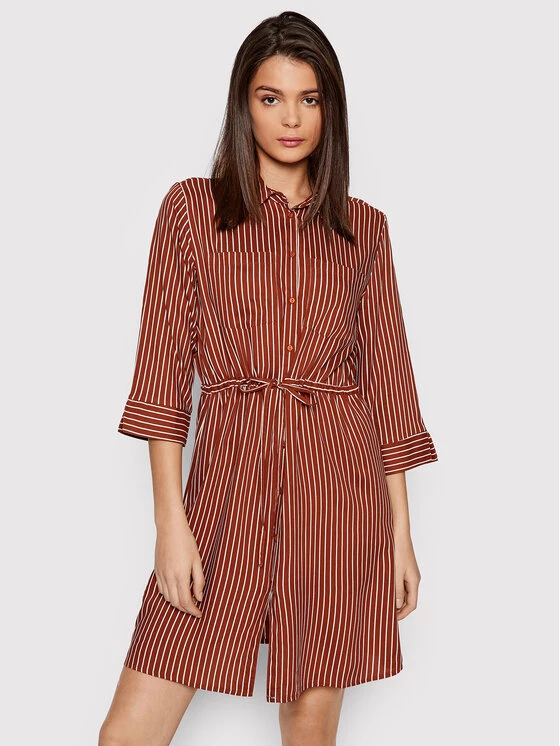 ONLY Γυναίκες Φορέματα σε Στυλ Πουκάμισο & Σεμιζιέ Φόρεμα πουκάμισο Tamari 15185738 Καφέ Regular Fit 3 ONLY Γυναίκες Φορέματα σε Στυλ Πουκάμισο & Σεμιζιέ Φόρεμα πουκάμισο Tamari 15185738 Καφέ Regular Fit