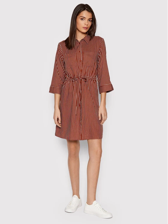 ONLY Γυναίκες Φορέματα σε Στυλ Πουκάμισο & Σεμιζιέ Φόρεμα πουκάμισο Tamari 15185738 Καφέ Regular Fit 4 ONLY Γυναίκες Φορέματα σε Στυλ Πουκάμισο & Σεμιζιέ Φόρεμα πουκάμισο Tamari 15185738 Καφέ Regular Fit - Image 2