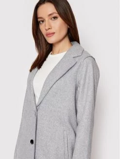 ONLY Γυναίκες Μεταβατικά Παλτά Παλτό μεταβατικό Carrie 15213300 Γκρι Regular Fit -Φτηνός Only Κατάστημα unnamed file 2078