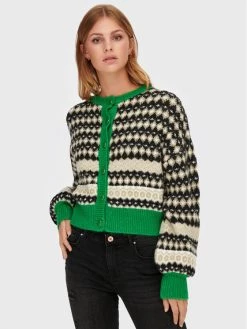 ONLY Γυναίκες Ζακέτες Ζακέτα Madea 15272591 Πράσινο Regular Fit