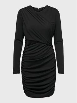 ONLY Γυναίκες Κοκτέιλ Φορέματα Φόρεμα κοκτέιλ Fox 15278003 Μαύρο Slim Fit