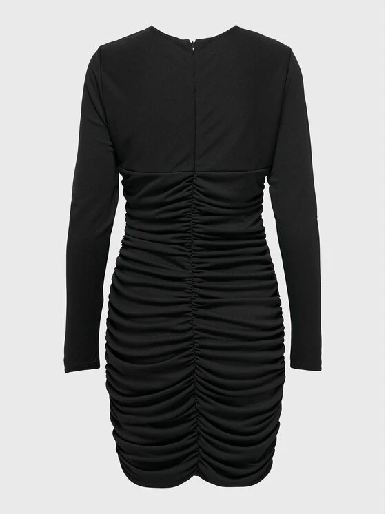 ONLY Γυναίκες Κοκτέιλ Φορέματα Φόρεμα κοκτέιλ Fox 15278003 Μαύρο Slim Fit 4 ONLY Γυναίκες Κοκτέιλ Φορέματα Φόρεμα κοκτέιλ Fox 15278003 Μαύρο Slim Fit - Image 2