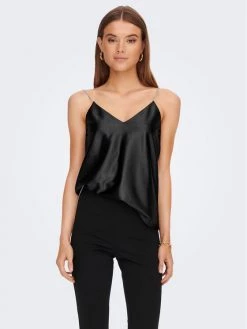 ONLY Γυναίκες Tops Τοπ Susan 15277999 Μαύρο Regular Fit