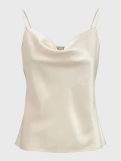 ONLY Γυναίκες Tops Τοπ Mille 15275970 Εκρού Regular Fit