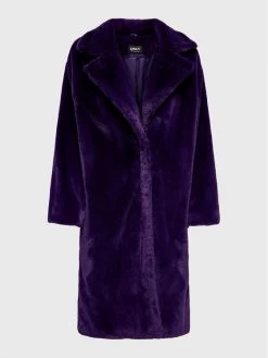 ONLY Γυναίκες Γούνες & Πανωφόρια από προβιά Γούνα Rikke 15273307 Μωβ Relaxed Fit -Φτηνός Only Κατάστημα unnamed file 2262