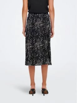 ONLY Γυναίκες Φούστα Midi Mille 15275847 Μαύρο Regular Fit -Φτηνός Only Κατάστημα unnamed file 2301