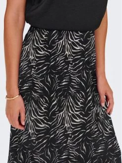 ONLY Γυναίκες Φούστα Midi Mille 15275847 Μαύρο Regular Fit -Φτηνός Only Κατάστημα unnamed file 2302