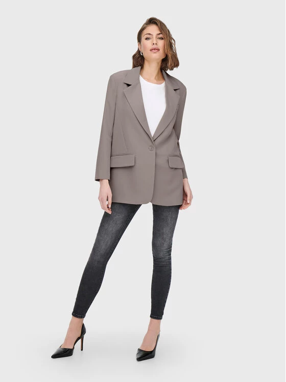 ONLY Γυναίκες Σακάκια & Μπλέιζερ Μπλέιζερ Lana-Berry 15245698 Μπεζ Regular Fit 4 ONLY Γυναίκες Σακάκια & Μπλέιζερ Μπλέιζερ Lana-Berry 15245698 Μπεζ Regular Fit - Image 2