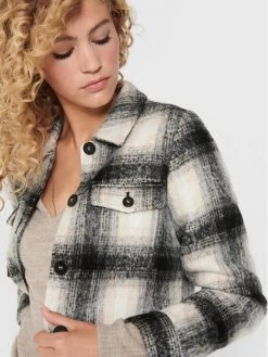 ONLY Γυναίκες Μεταβατικά Μπουφάν Μπουφάν μεταβατικό Lou 15208838 Μαύρο Regular Fit -Φτηνός Only Κατάστημα unnamed file 232