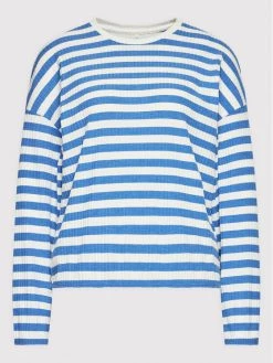 ONLY Γυναίκες Μπλουζάκια Μπλουζάκι Nella 15258041 Μπλε Regular Fit -Φτηνός Only Κατάστημα unnamed file 2347