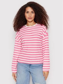 ONLY Γυναίκες Μπλουζάκια Μπλουζάκι Nella 15258041 Ροζ Regular Fit