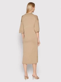 ONLY Γυναίκες Πλεκτά Φορέματα Φόρεμα υφασμάτινο Bella 15255627 Μπεζ Relaxed Fit -Φτηνός Only Κατάστημα unnamed file 2360