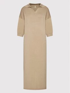 ONLY Γυναίκες Πλεκτά Φορέματα Φόρεμα υφασμάτινο Bella 15255627 Μπεζ Relaxed Fit -Φτηνός Only Κατάστημα unnamed file 2362