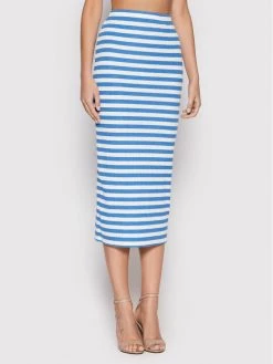 ONLY Γυναίκες Φούστες Pencil Φούστα Pencil Nella 15258049 Μπλε Slim Fit