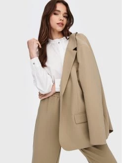 ONLY Γυναίκες Υφασμάτινα Παντελόνια Παντελόνι υφασμάτινο Milian 15264613 Μπεζ Regular Fit -Φτηνός Only Κατάστημα unnamed file 238