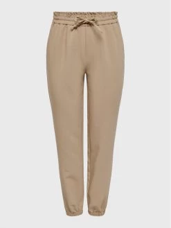 ONLY Γυναίκες Υφασμάτινα Παντελόνια Παντελόνι υφασμάτινο Milian 15264613 Μπεζ Regular Fit -Φτηνός Only Κατάστημα unnamed file 239