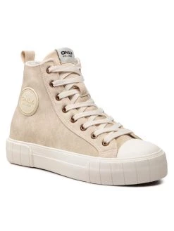 ONLY Γυναίκες Κλειστά Παπούτσια Sneakers Onlliv-10 15272208 Μπεζ