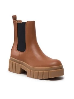 ONLY Γυναίκες Biker Μποτάκια Μποτάκια Onlbaiza-1 15271803 Καφέ