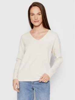 ONLY Γυναίκες Πουλόβερ Rica 15224360 Μπεζ Relaxed Fit