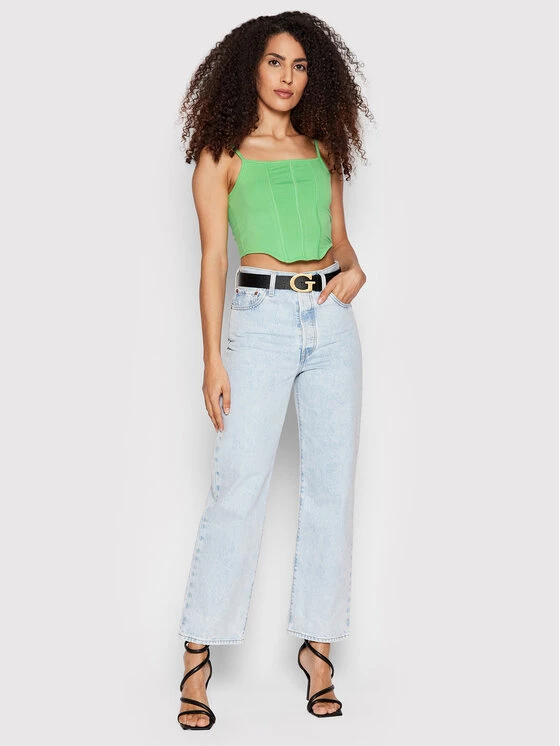 ONLY Γυναίκες Tops Τοπ Live 15265280 Πράσινο Slim Fit 4 ONLY Γυναίκες Tops Τοπ Live 15265280 Πράσινο Slim Fit - Image 2