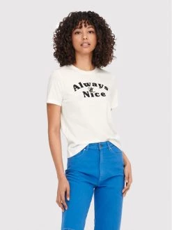 ONLY Γυναίκες T-shirts T-Shirt Kita 15264049 Λευκό Regular Fit