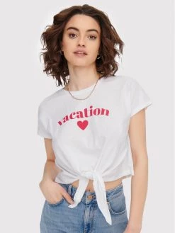 ONLY Γυναίκες T-shirts T-Shirt Lisa 15263099 Λευκό Relaxed Fit -Φτηνός Only Κατάστημα unnamed file 2506