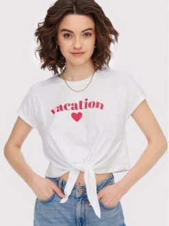 ONLY Γυναίκες T-shirts T-Shirt Lisa 15263099 Λευκό Relaxed Fit -Φτηνός Only Κατάστημα unnamed file 2507