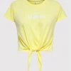 ONLY Γυναίκες T-shirts T-Shirt Lisa 15263099 Κίτρινο Relaxed Fit -Φτηνός Only Κατάστημα unnamed file 2509
