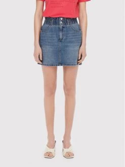 ONLY Γυναίκες Mini Φούστα τζιν Millie 15195868 Μπλε Regular Fit