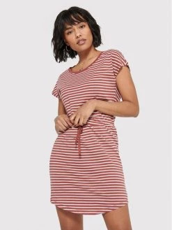 ONLY Γυναίκες Καθημερινά Φορέματα Φόρεμα καθημερινό May 15153021 Μπορντό Loose Fit -Φτηνός Only Κατάστημα unnamed file 2557