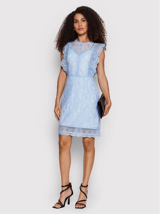 ONLY Γυναίκες Καλοκαιρινά Φορέματα Φόρεμα καλοκαιρινό New 15255736 Μπλε Regular Fit 4 ONLY Γυναίκες Καλοκαιρινά Φορέματα Φόρεμα καλοκαιρινό New 15255736 Μπλε Regular Fit - Image 2