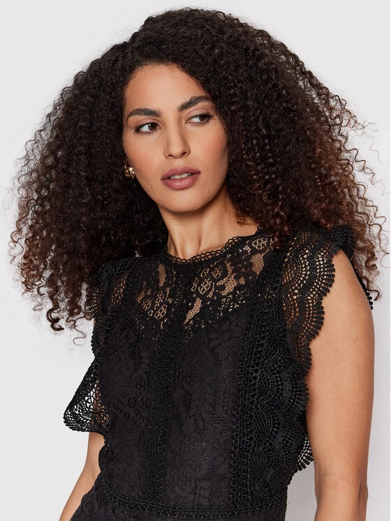 ONLY Γυναίκες Καλοκαιρινά Φορέματα Φόρεμα καλοκαιρινό New 15255736 Μαύρο Regular Fit 6 ONLY Γυναίκες Καλοκαιρινά Φορέματα Φόρεμα καλοκαιρινό New 15255736 Μαύρο Regular Fit - Image 4