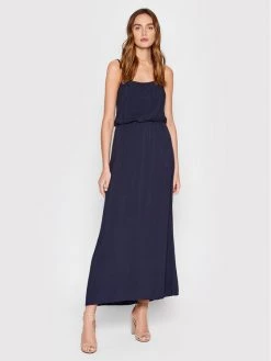 ONLY Γυναίκες Καλοκαιρινά Φορέματα Φόρεμα καλοκαιρινό Nova 15222216 Σκούρο μπλε Regular Fit